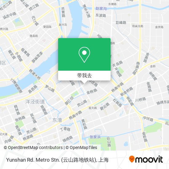 Yunshan Rd. Metro Stn. (云山路地铁站)地图