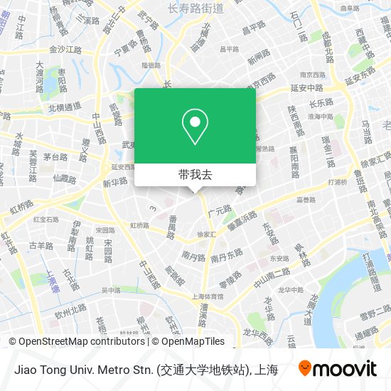 Jiao Tong Univ. Metro Stn. (交通大学地铁站)地图