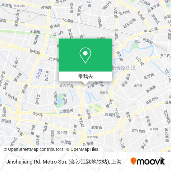 Jinshajiang Rd. Metro Stn. (金沙江路地铁站)地图