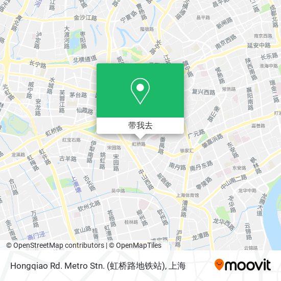 Hongqiao Rd. Metro Stn. (虹桥路地铁站)地图