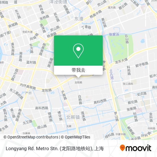 Longyang Rd. Metro Stn. (龙阳路地铁站)地图