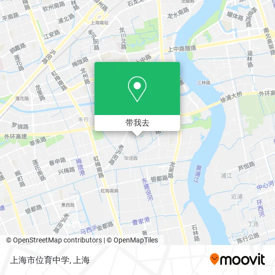 上海市位育中学地图