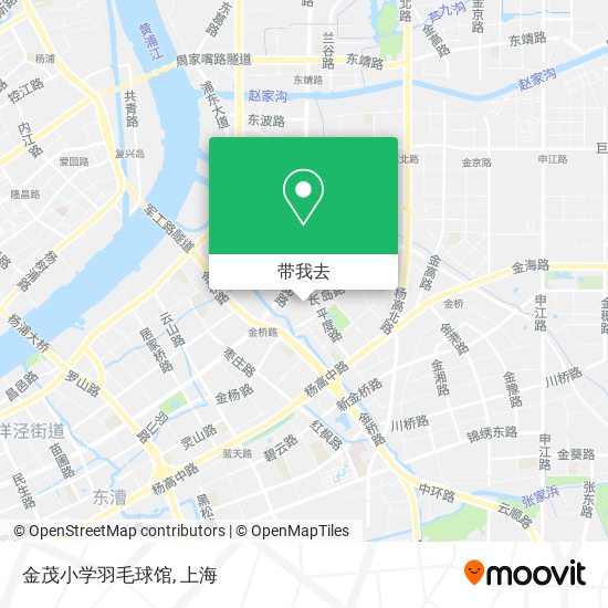 金茂小学羽毛球馆地图