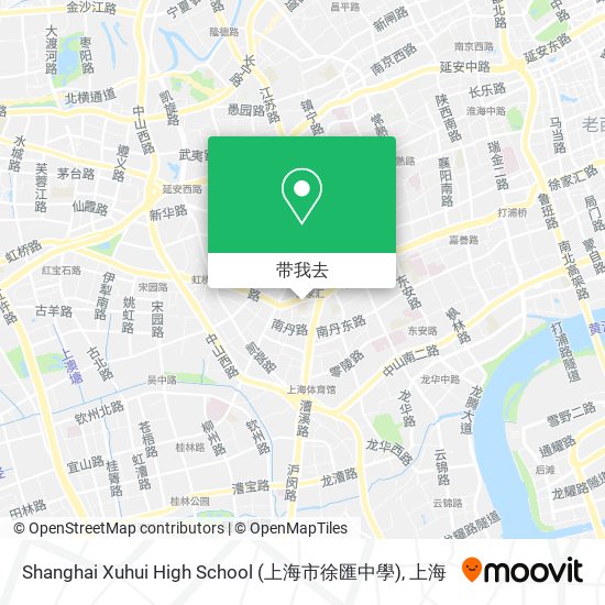 Shanghai Xuhui High School (上海市徐匯中學)地图