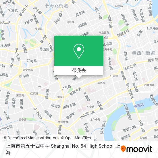 上海市第五十四中学 Shanghai No. 54 High School地图