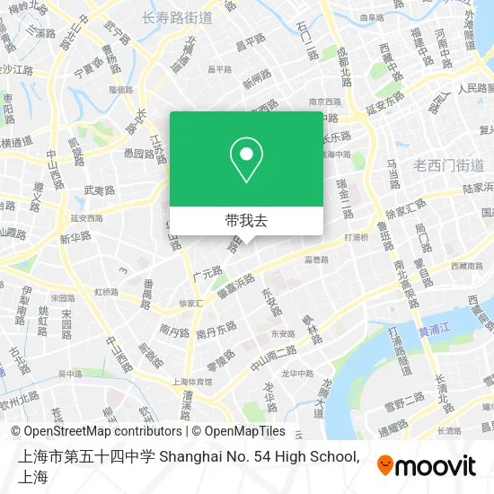 上海市第五十四中学 Shanghai No. 54 High School地图