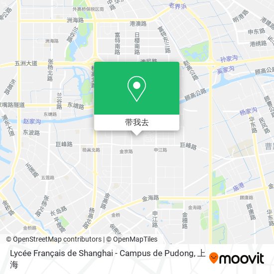 Lycée Français de Shanghai - Campus de Pudong地图