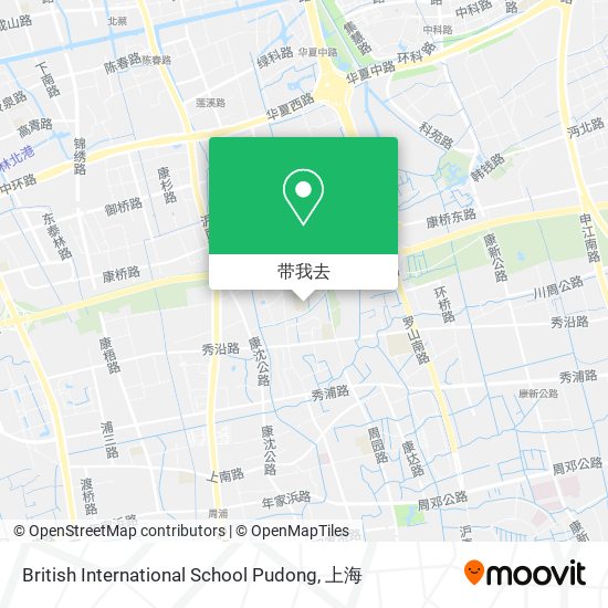 British International School Pudong地图