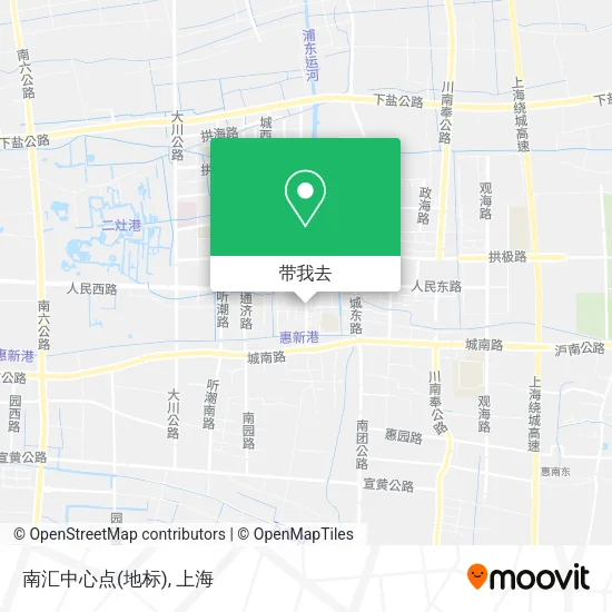 南汇中心点(地标)地图