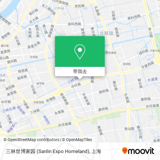 三林世博家园 (Sanlin Expo Homeland)地图