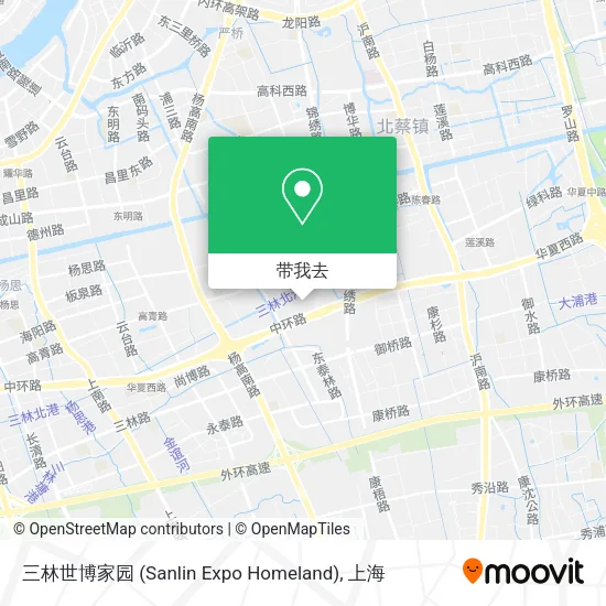 三林世博家园 (Sanlin Expo Homeland)地图
