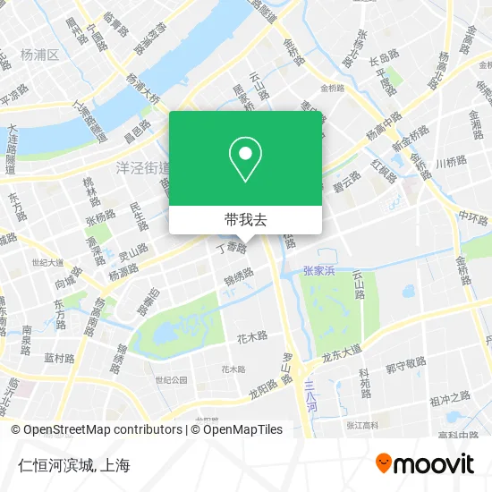 仁恒河滨城地图