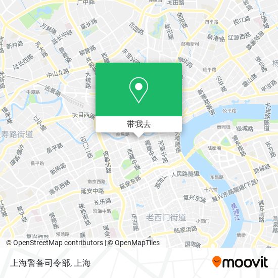上海警备司令部地图