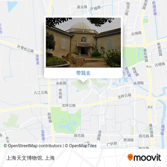 上海天文博物馆地图