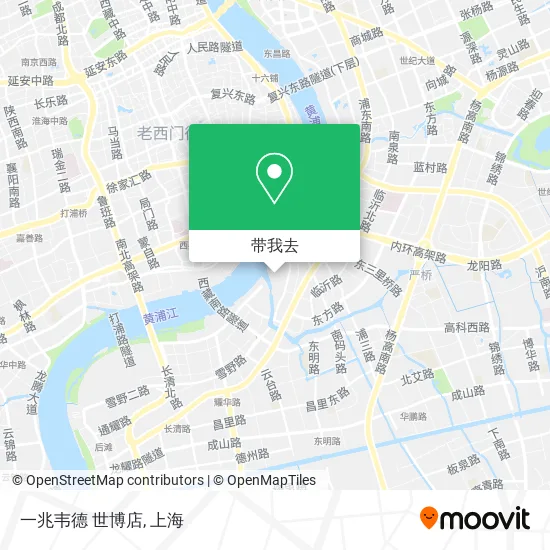 一兆韦德 世博店地图