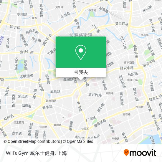 Will's Gym 威尔士健身地图