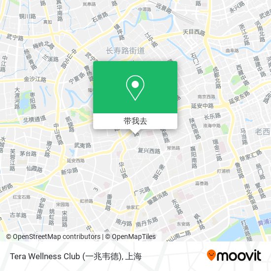 Tera Wellness Club (一兆韦德)地图