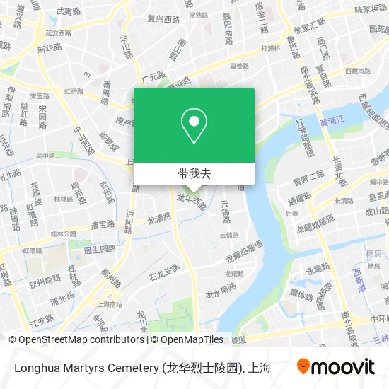 Longhua Martyrs Cemetery (龙华烈士陵园)地图