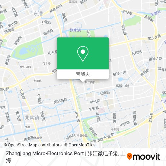Zhangjiang Micro-Electronics Port | 张江微电子港地图