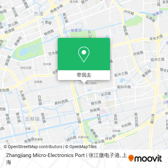 Zhangjiang Micro-Electronics Port | 张江微电子港地图