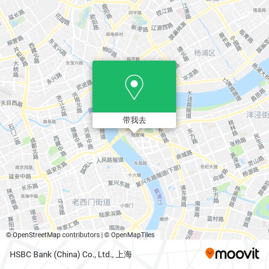 HSBC Bank (China) Co., Ltd.地图