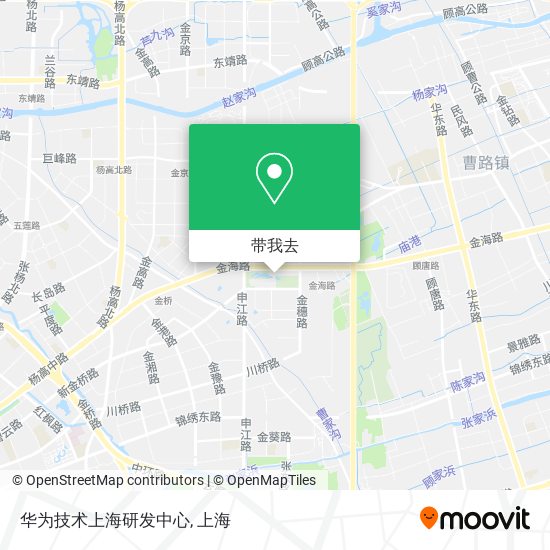华为技术上海研发中心地图