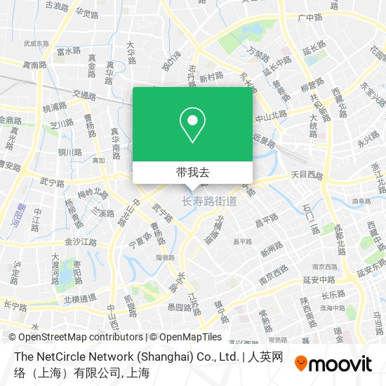 The NetCircle Network (Shanghai) Co., Ltd. | 人英网络（上海）有限公司地图