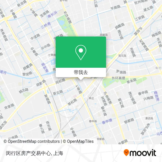 闵行区房产交易中心地图