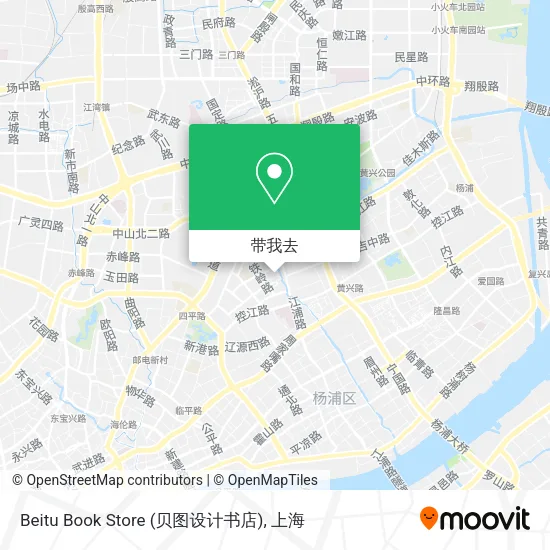 Beitu Book Store (贝图设计书店)地图