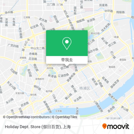 Holiday Dept. Store (假日百货)地图