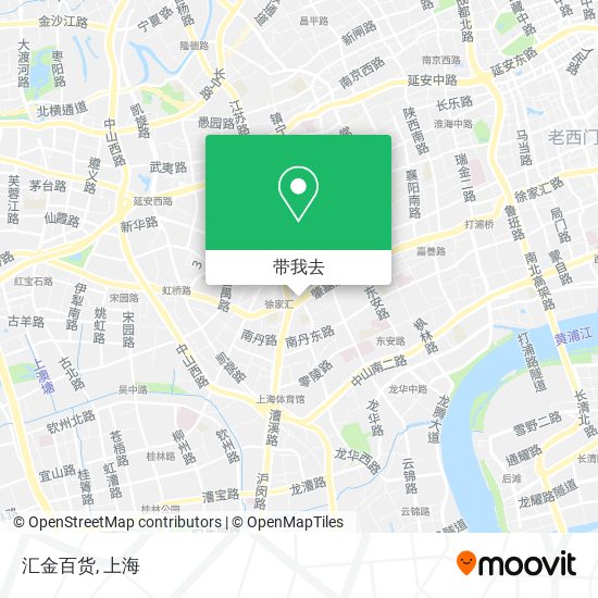 汇金百货地图