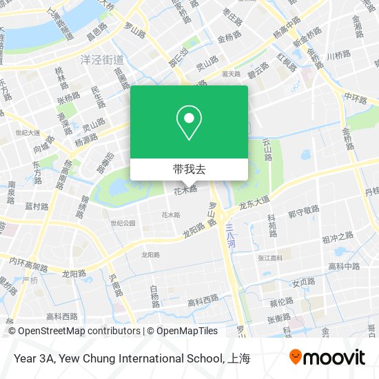 Year 3A, Yew Chung International School地图