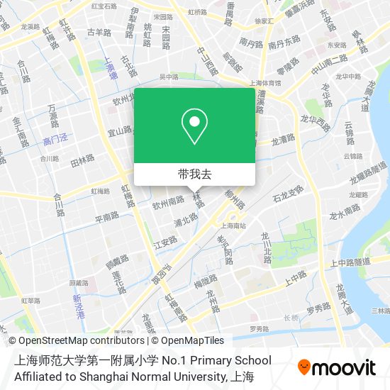 上海师范大学第一附属小学 No.1 Primary School Affiliated to Shanghai Normal University地图
