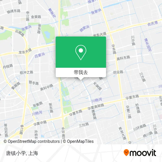 唐镇小学地图
