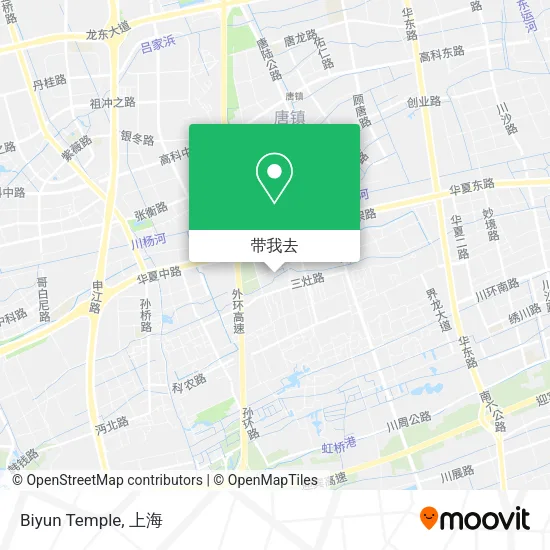 Biyun Temple地图