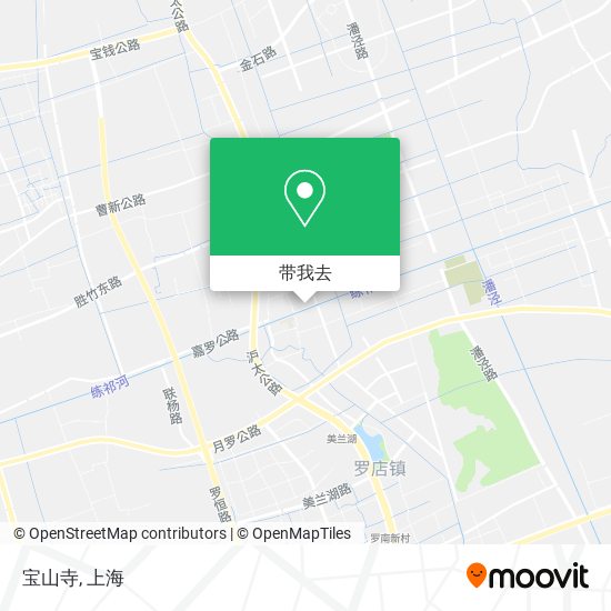 宝山寺地图
