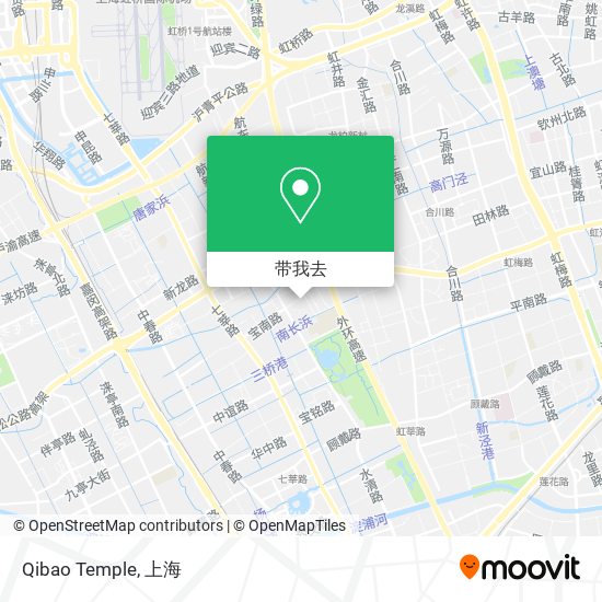 Qibao Temple地图