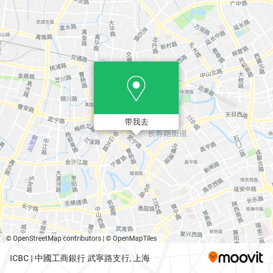 ICBC | 中國工商銀行 武寧路支行地图