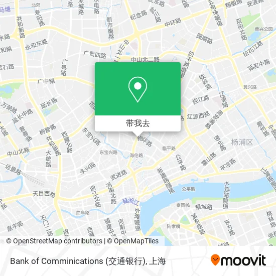 Bank of Comminications (交通银行)地图