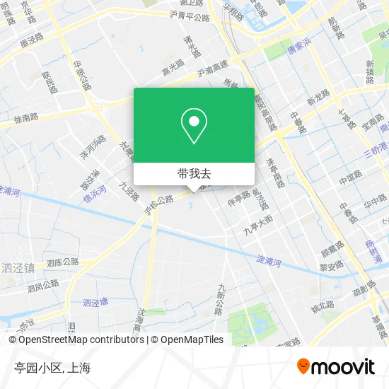 亭园小区地图