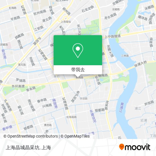上海晶城晶采坊地图