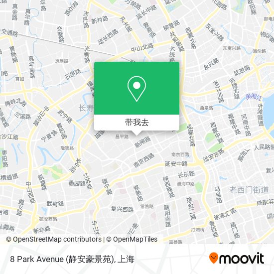 8 Park Avenue (静安豪景苑)地图