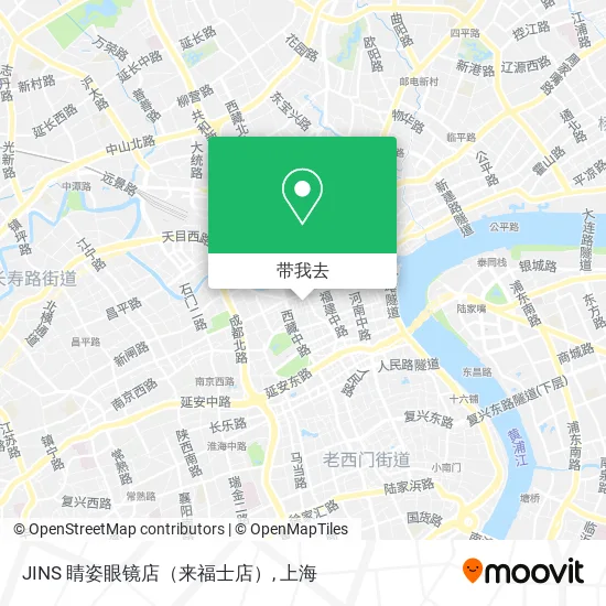 JINS 睛姿眼镜店（来福士店）地图