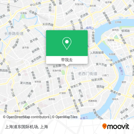 上海浦东国际机场地图