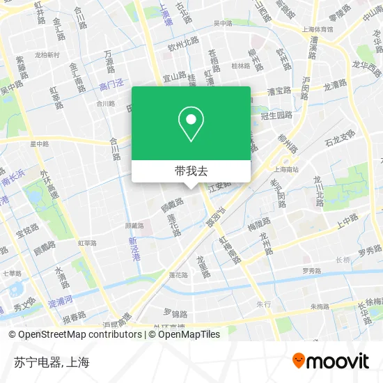 苏宁电器地图