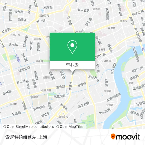 索尼特约维修站地图