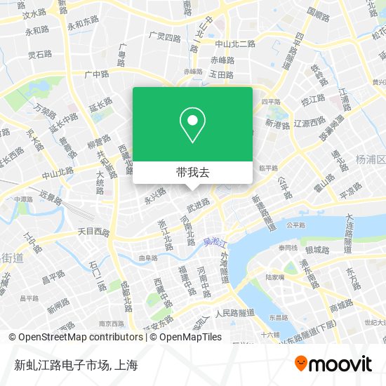 新虬江路电子市场地图
