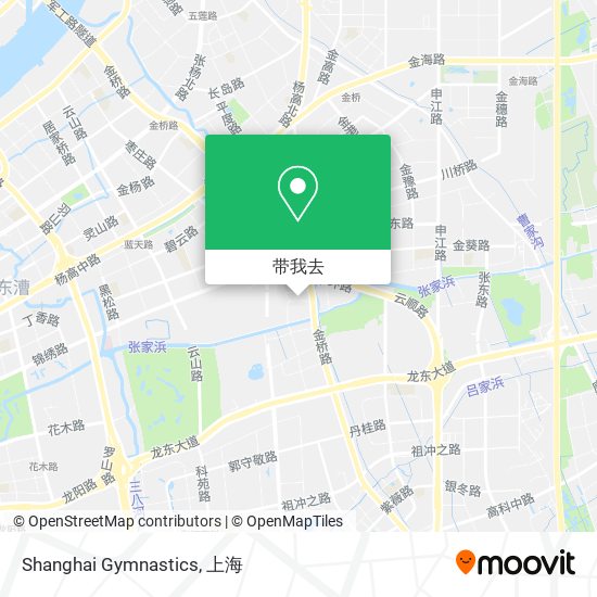 Shanghai Gymnastics地图