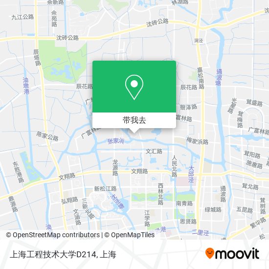 上海工程技术大学D214地图