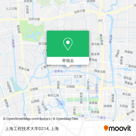 上海工程技术大学D214地图